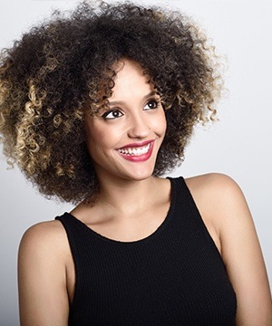 Young woman with beautiful smile