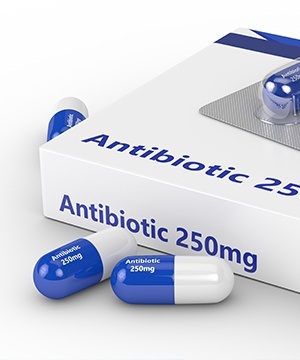 Antibiotic pills