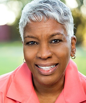 Older woman with healthy smile